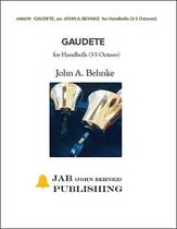 Gaudete Handbell sheet music cover